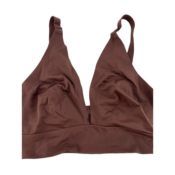 EVERLANE The Invisible Bra Dark Tan Size XL - Picture 7 of 7